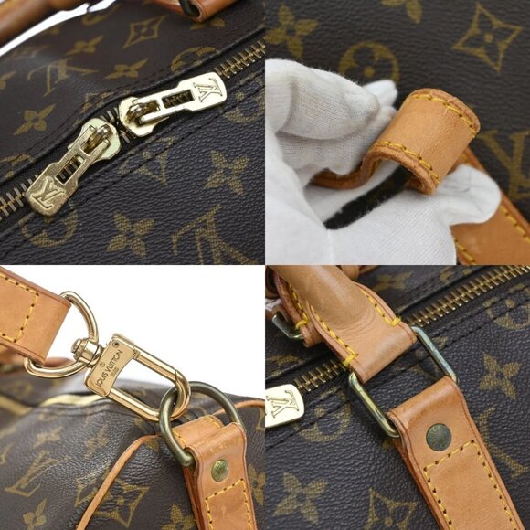 LOUIS VUITTON Keepall Bandouliere 55 2Way Hand Bag Monogram BN - Picture 8 of 16